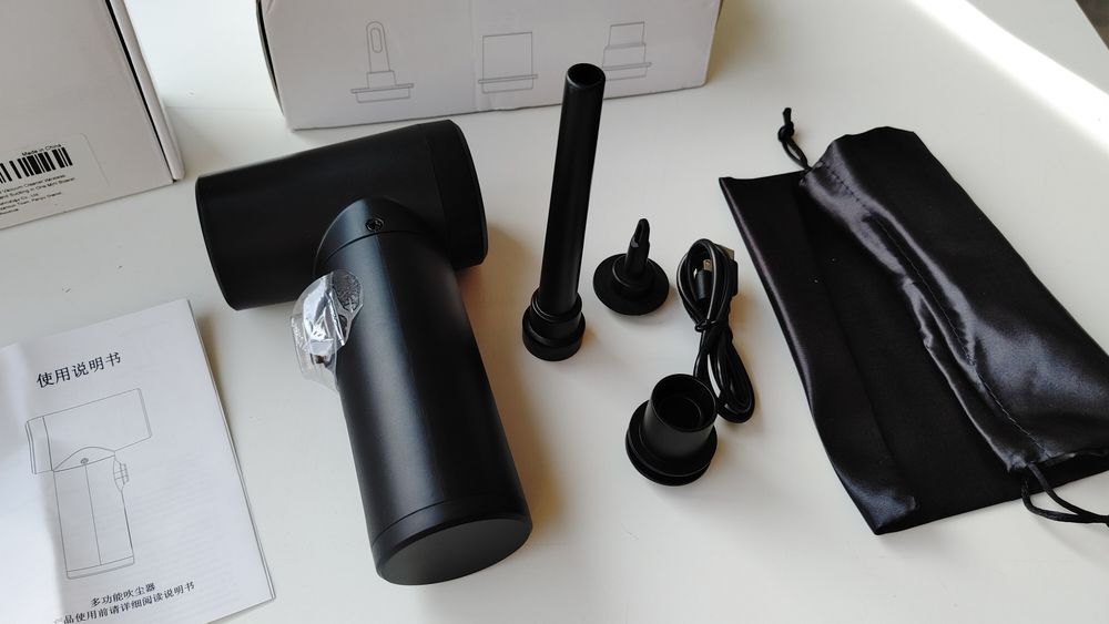 Pompa / pistol de umflat saltele, colace, curatare cu presiune de aer