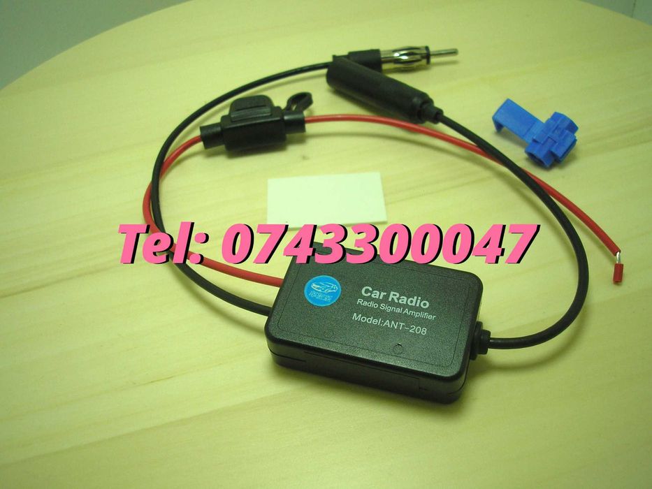 Amplificator Semnal Antena Radio Fm Am Cu Mufa Universala Pentru Navi
