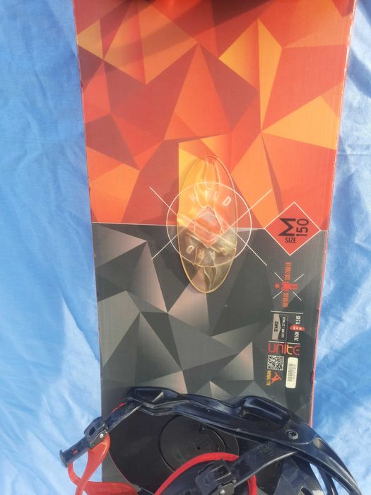 сноуборд  Salomon Wild Card +автомати 150см.