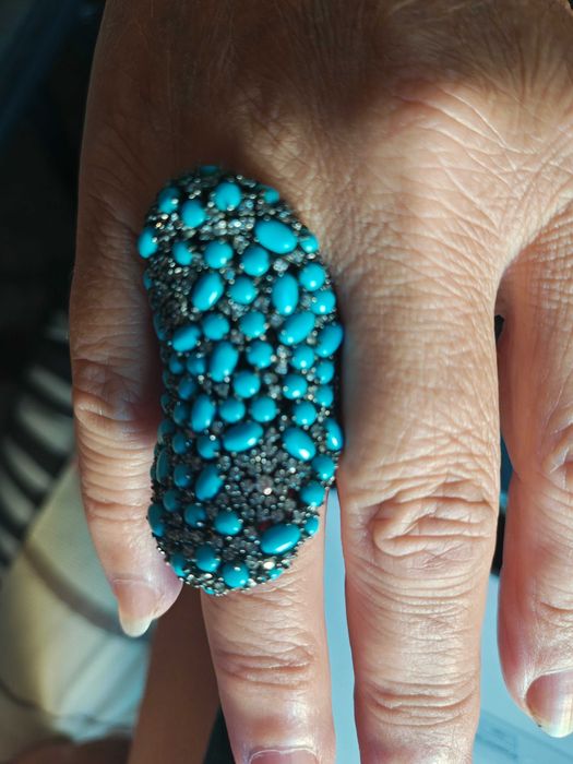 Продавам италиански сребърен пръстен