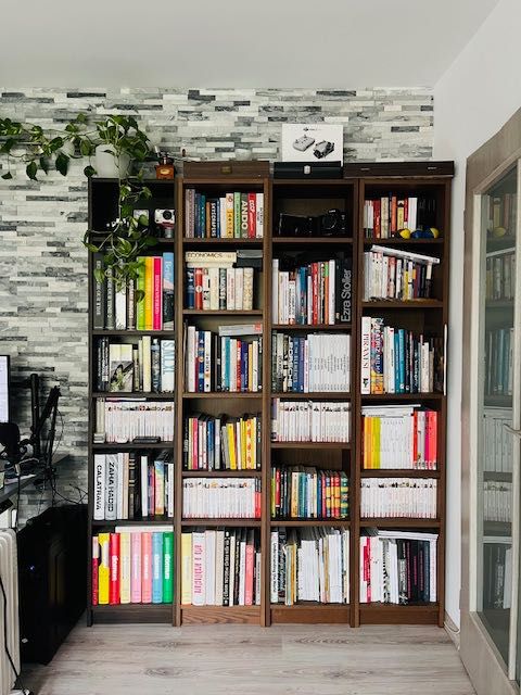 Biblioteci IKEA BILLY – 4 corpuri mari + 2 mici – stare foarte bună
