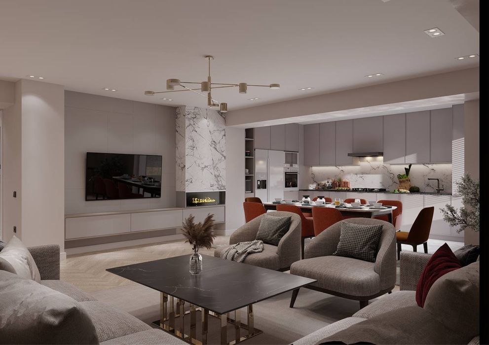 ЖК Mavera Town , 2-х комнатная квартира 60м2.