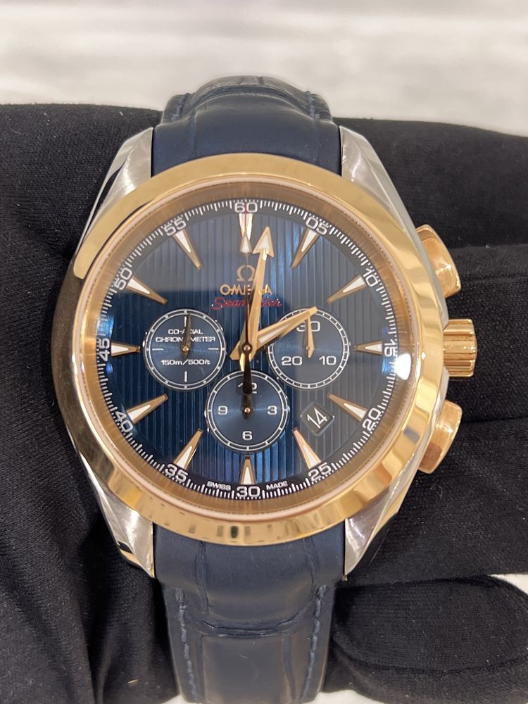 Omega W Olym London 2012 44 st-rg/L blue