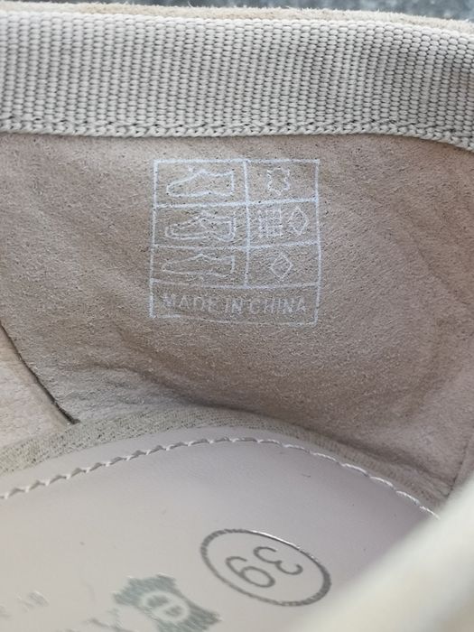 Espadrile/loafers noi din piele*39