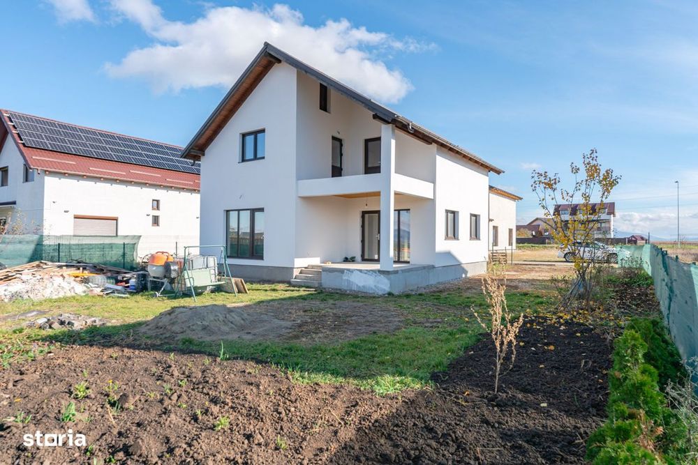 Casă nouă în Bod, P+M, de vânzare "la alb" sau "la cheie"