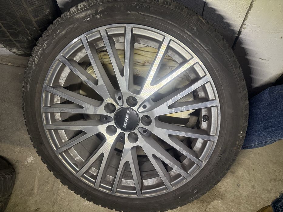 Roti Mercedes jante si anvelope iarna 225/45/R18 5x112