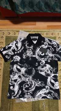 Oferta Tricou original VERSACE cu guler model nou M,Lmodele noi