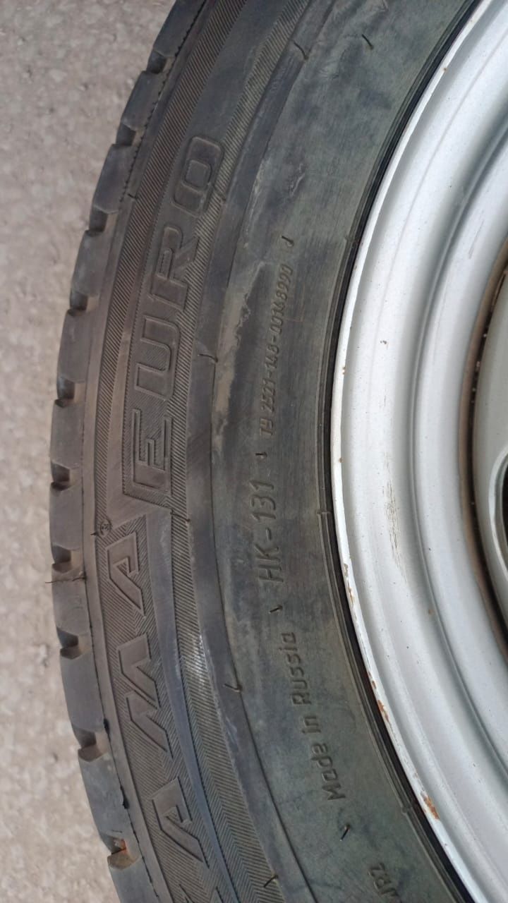 Продам резину шины баллоны KAMA EURO 185/75R16C