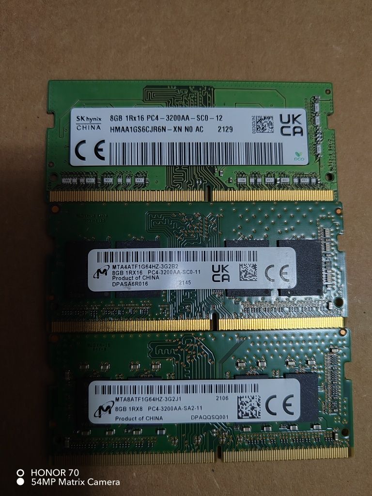 DDR4 8gb 3200mhz sodimm