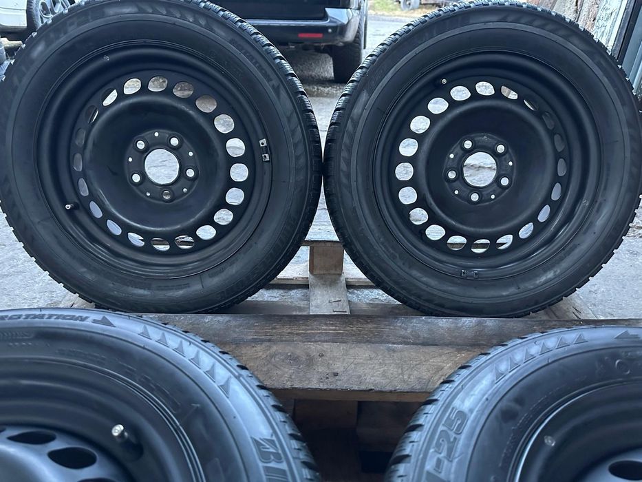 Jante tabla Mercedes C Class cu anvelope iarna 195/60 R16
