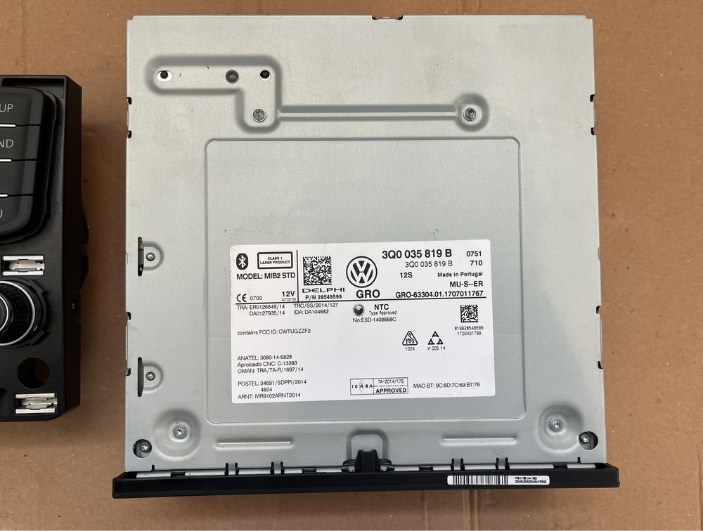 Kit navigatie MIB 2 VW Golf 7 / Passat B8