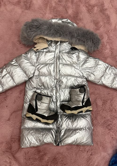Куртка и сапоги детский