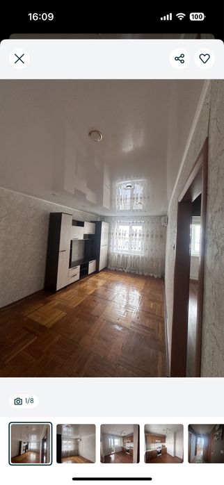 Продам 1 комнатная квартира