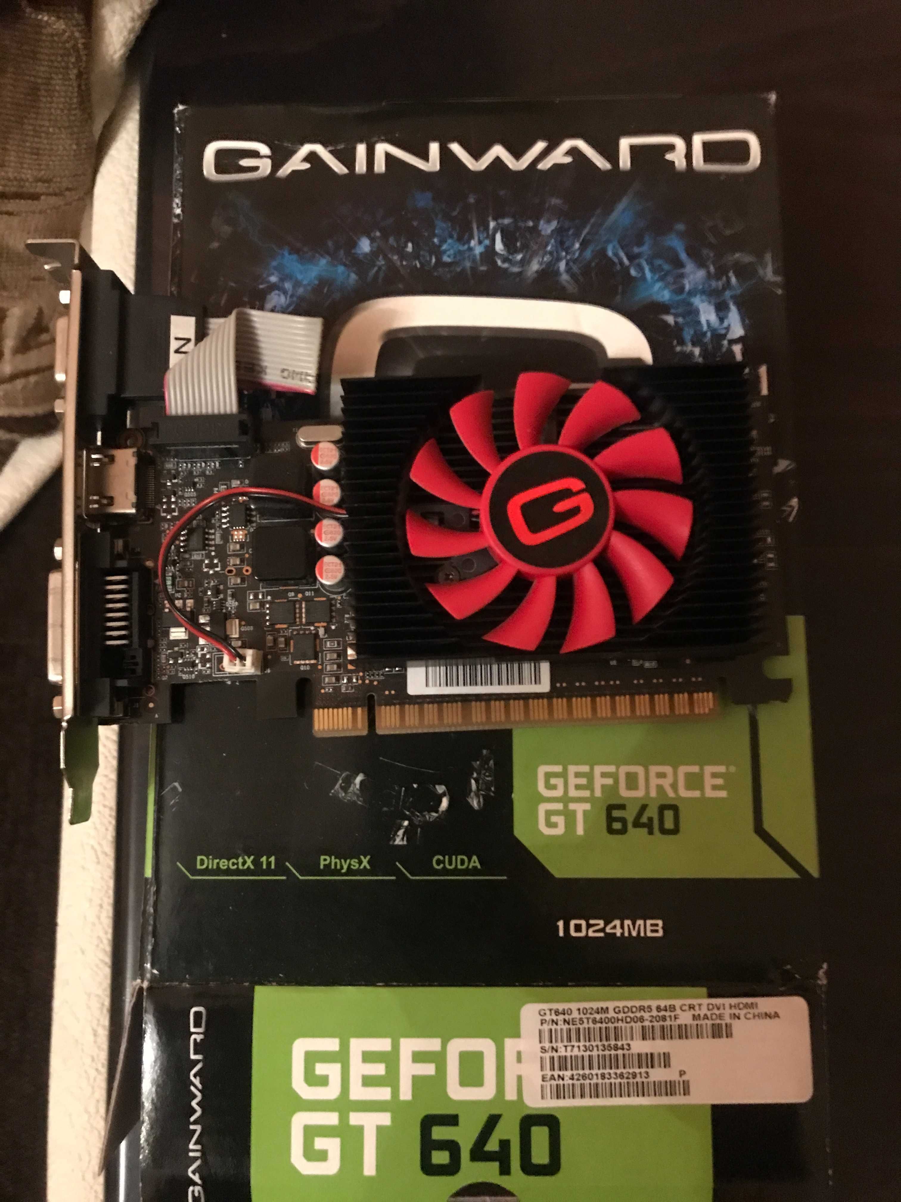 Видеокарта Gainward  Nvidia GT640