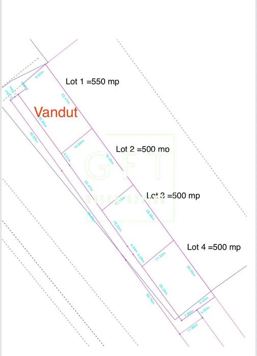 EXCLUSIVITATE !!! Parcele de teren de 5 ari, zona Aerodromului