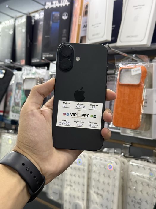 Iphone 16 128 Gb 100% Black