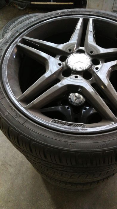 Jante + anvelope de iarna Mercedes 18 AMG