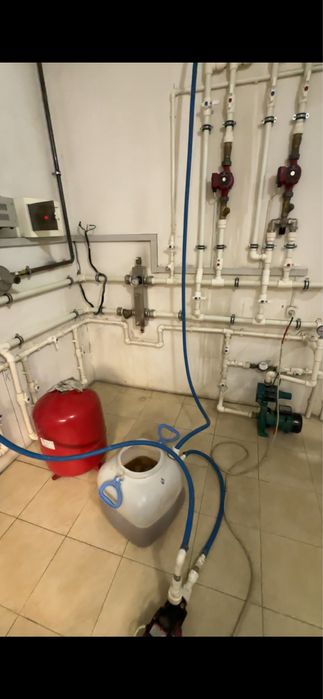 Промывка котла и отопителных систем