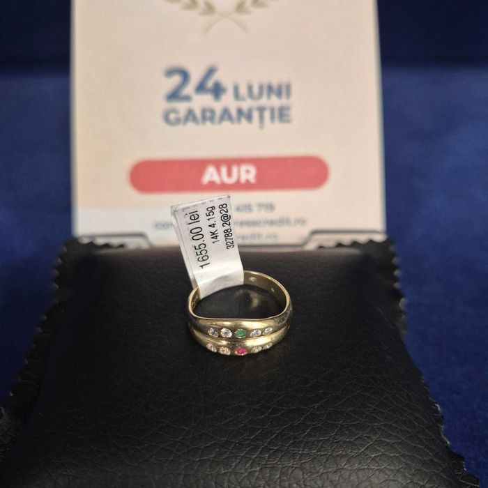 Inel Aur 14K - 4.15grame / 1655 lei ( B32788.2 / Ag28 )