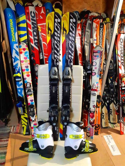 Schiuri clapari ski si bete set schi copii