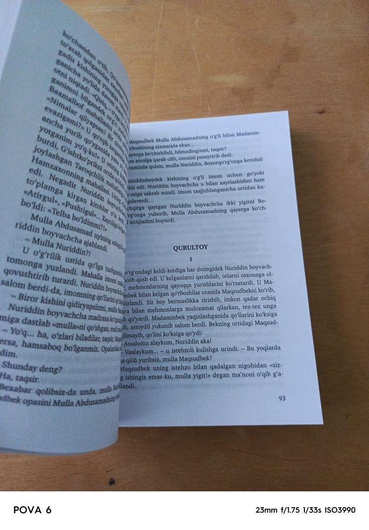 MADAMINBEK Qonli gullar vodiysi