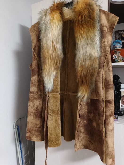 Vestă blană artificială