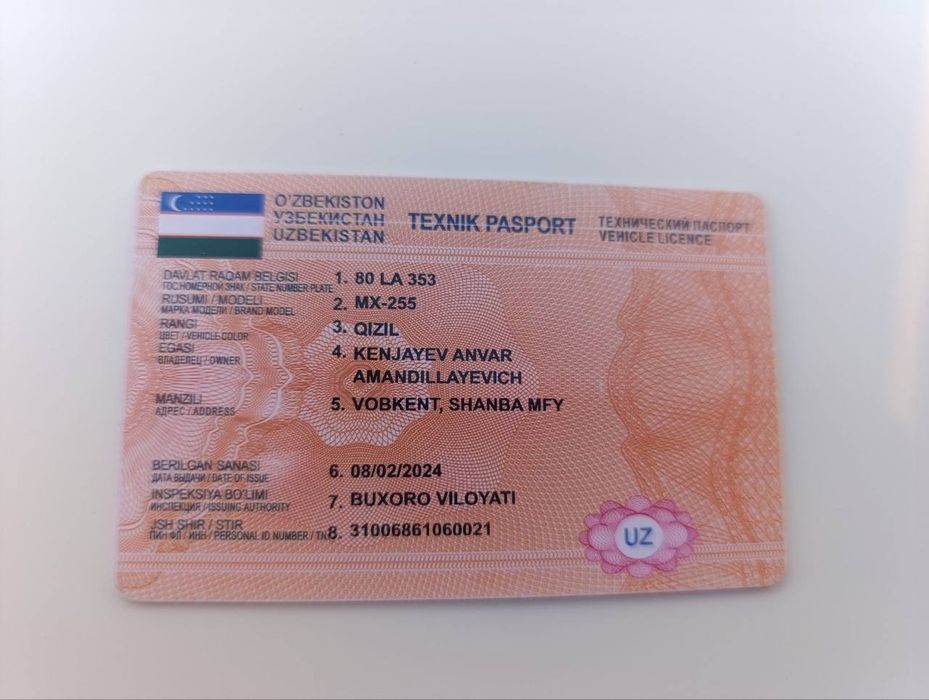 Case MX-255 xolati alo