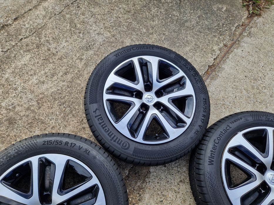 Jante Opel Zafira C Astra J Insignia 5x115 anvelope iarna 215 55 17