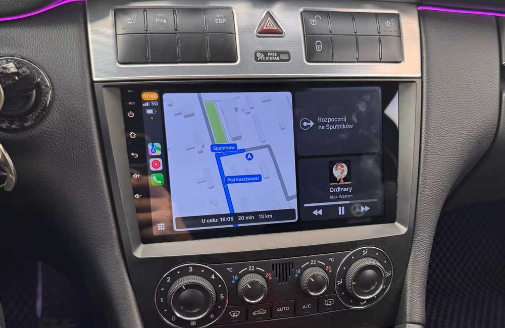 OFERTA: Navigatie GPS Android Mercedes C Class W203 W209 CLK CarPlay