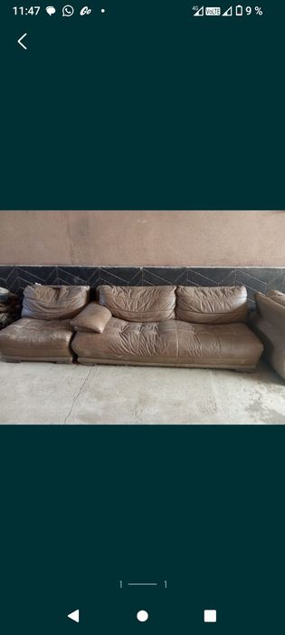 Экокожа диван сатылады