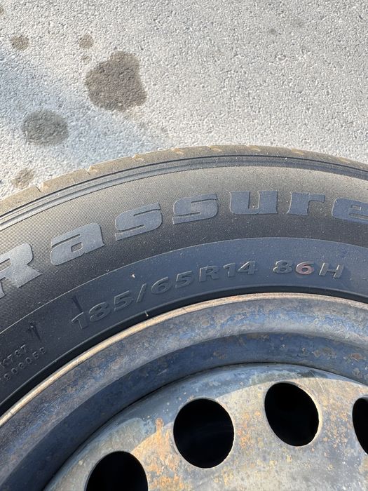 Шины с штамп дисками летный и зимний