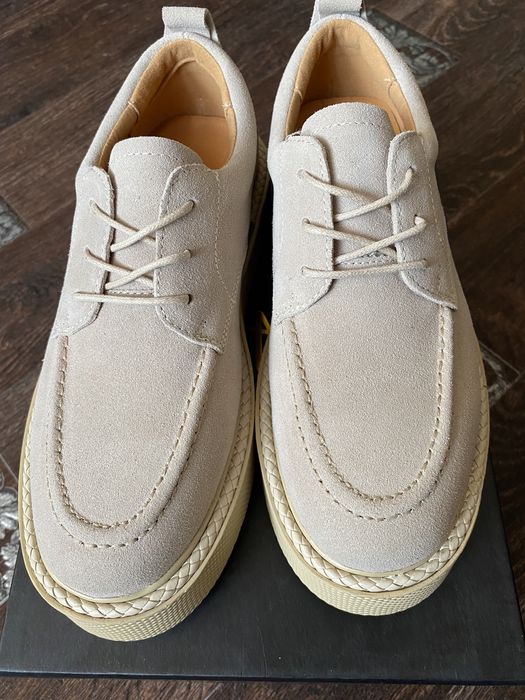 Ботинки натуральная замша