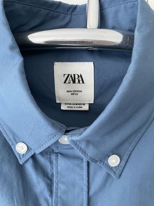 Camasa Barbati, Albastra, M, Zara, noua cu eticheta