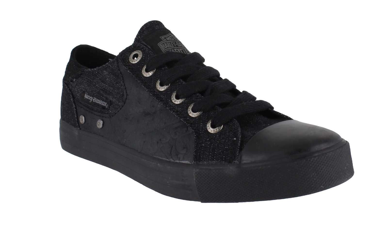HARLEY DAVIDSON № 35/36 – Дамски обувки BLACK OXFORD нови с кутия