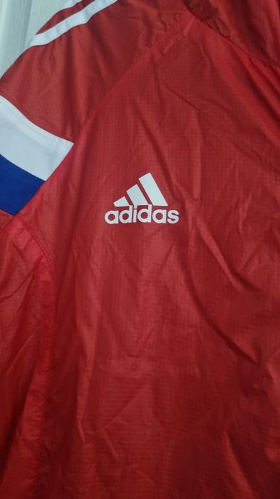 Adidas 2014 Red/Blue FC Bayern Munchen Anthem Jacket