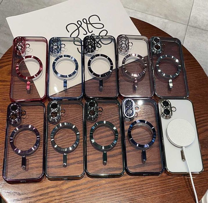 Husa incarcare magnetica Iphone 16 , 16 Plus , 16 Pro , 16 Pro Max