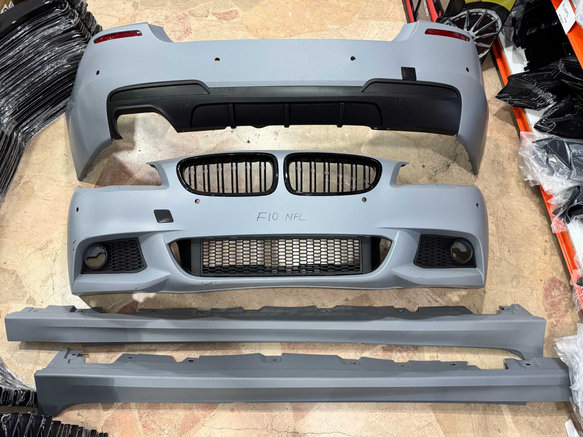 KIT M Tech Bmw F10 Seria 5 Bara Fata + Spate + Praguri