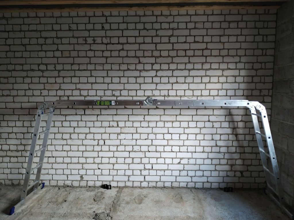 Лестница трансформер шарнирная 4 на 5 ступеней, 6 метров (Россия)