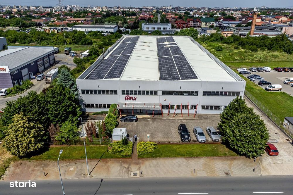 Oportunitate: Hală de producție și depozitare cu birouri în Arad