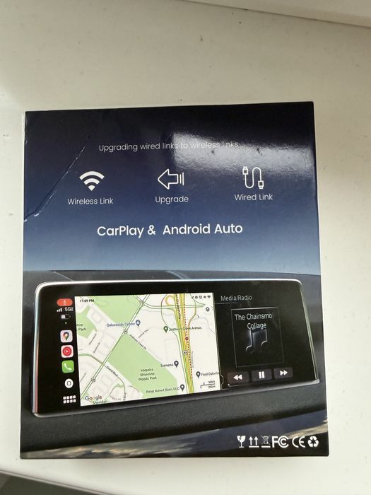 Adaptor CarPlay / Android Auto Wireless Dongle