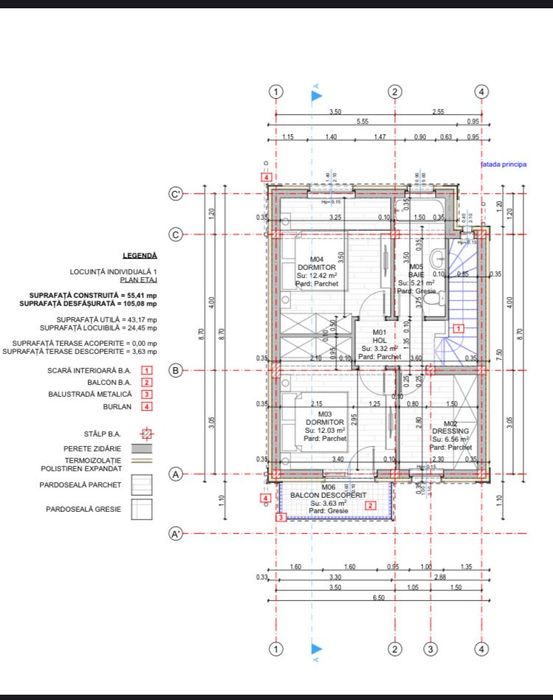Casa individuala P+1E Burdujeni TVA inclus