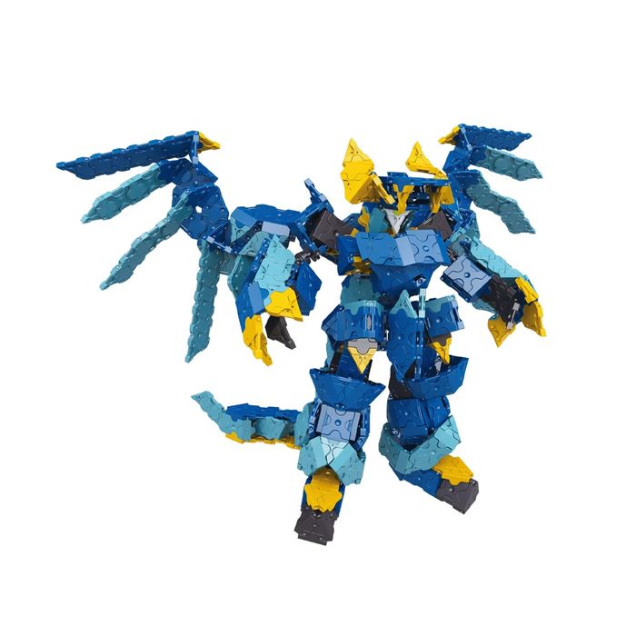 Японски Детски конструктор LaQ Master BLUE DRAGON, 1265 части