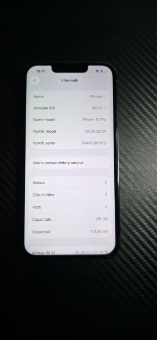 Iphone 13 pro  128 giga