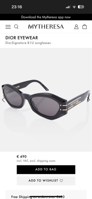 Слънчеви очила Christian Dior