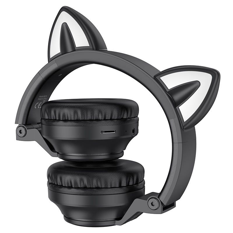 Беспроводные Наушники с ушками Borofone cat ear Bluetooth