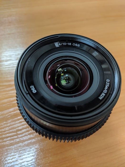 Sony 10-18mm f4 OSS E-mount объектив для фотоаппаратов