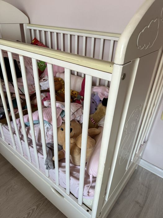 Бебешка кошара дървена