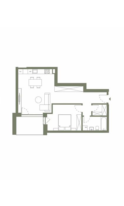 Apartament cu 2 camere de vânzare