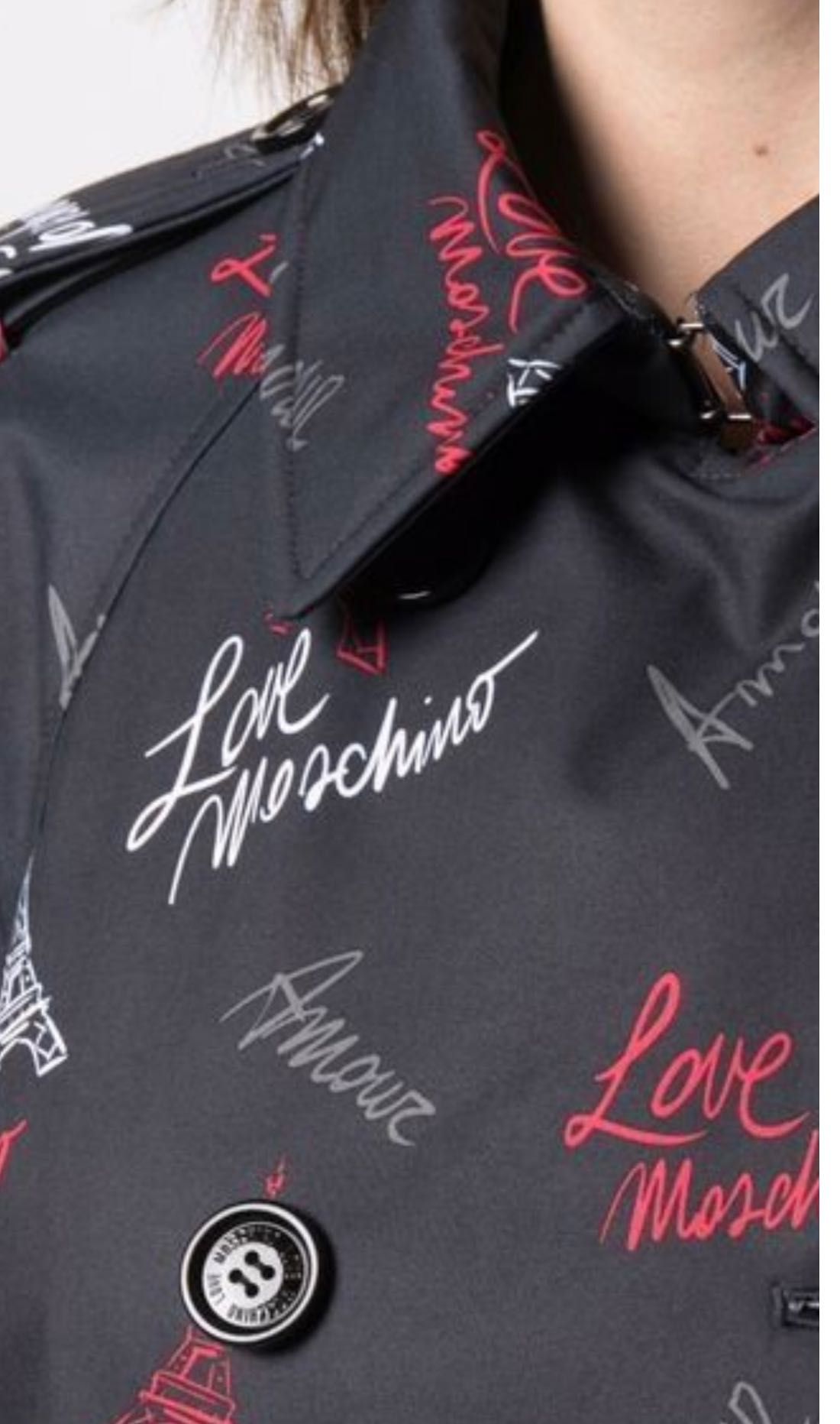 МНОГО намалено на 199 лв. Цена палто-шлифер Love Moschino
 trench coat