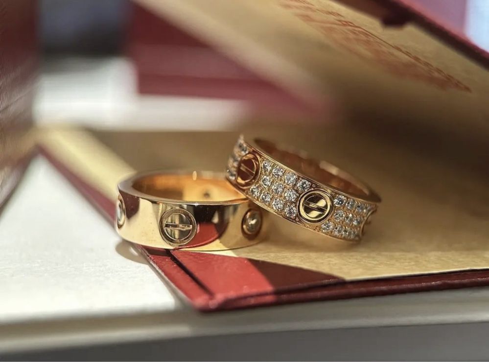 Позлатени пръстени Cartier -  - 750 / 18K
